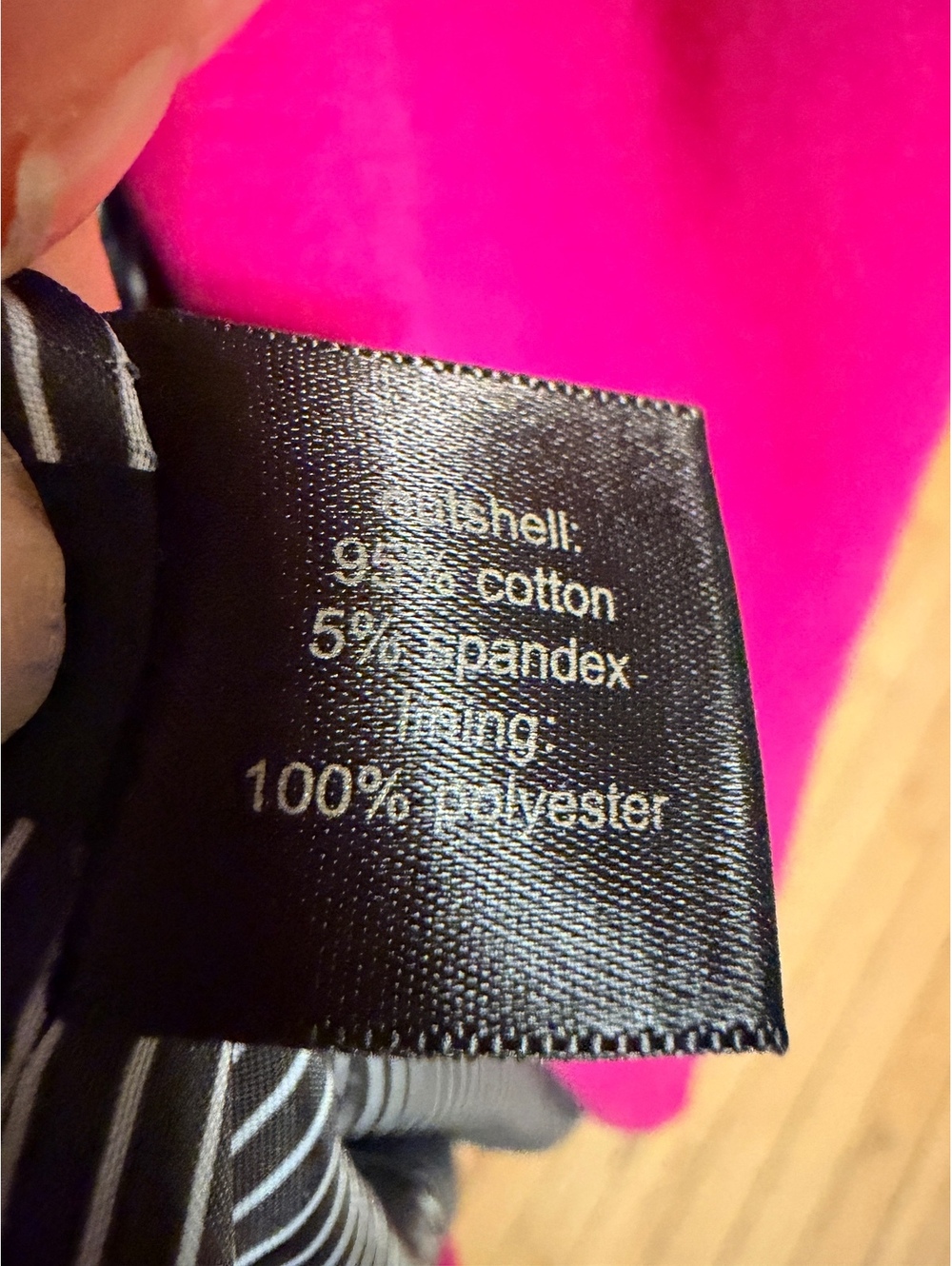 The Limited Pink Women's Blazer with Ruched Sleeves and Striped Lining - Picture 6 of 6